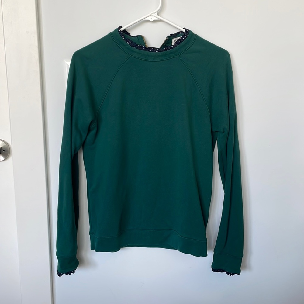 Jcrew sweatshirt with navy blue details - Small